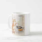 Kitty Küche, Aufkleber Kaffeetasse (Vorderseite Links)