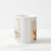 Kitty Küche, Aufkleber Kaffeetasse (Mittel)