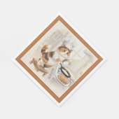 Kitty Küche, Calico, Servietten (Ecke)