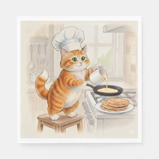 Kitty Küche, Servietten (Vorderseite)
