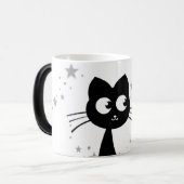 Kitty Kuro White Verwandlungstasse (Vorderseite Links)