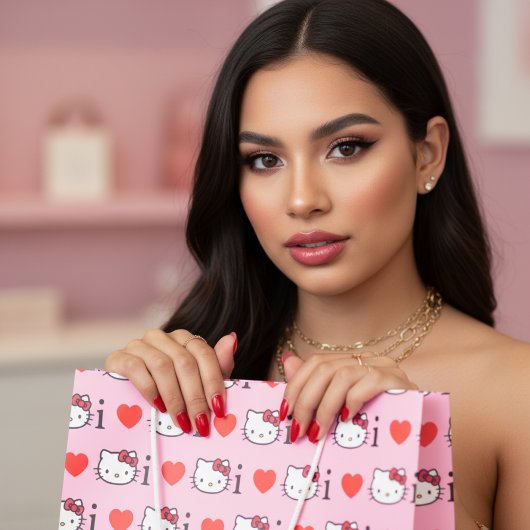 Kitty Large Gift Bag Große Geschenktüte