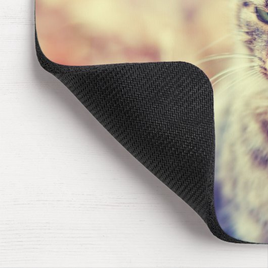 Kitty Leaf Balancing Act Mousepad (Ecke)