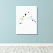 Kitty Leinwand Teeny (Insitu (Holzboden))