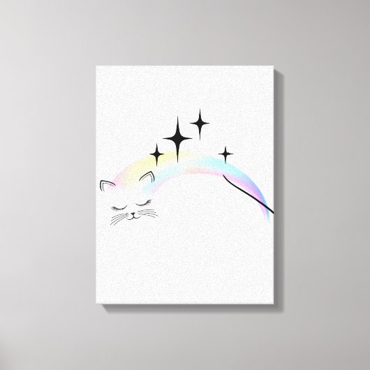 Kitty Leinwand Teeny (Vorderseite)