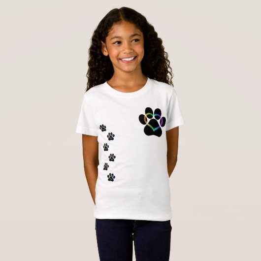 KITTY LIEBE Black T-Shirt (Vorne ganz)