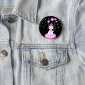 Kitty-Liebe - Button-Knopf Button (Beispiel)