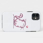Kitty Liebe Case-Mate iPhone Hülle (Rückseite (Horizontal))