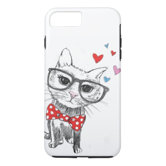 KITTY-LIEBE Case-Mate iPhone HÜLLE (Rückseite)