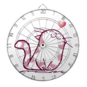 Kitty Liebe Dartscheibe (vorne)