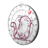 Kitty Liebe Dartscheibe (Vorderseite rechts)