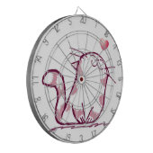 Kitty Liebe Dartscheibe (Vorderseite Links)