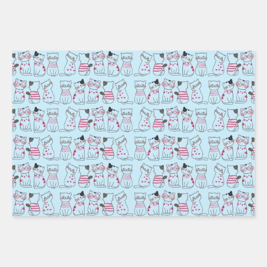 Kitty Liebe Geschenkpapier Set (Vorderseite 3)