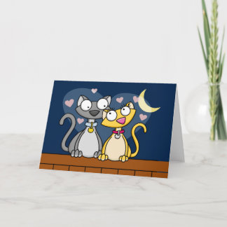 Kitty Liebe Grußkarte Karte