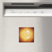 Kitty Liebe hört gelb Magnet (In Situ (Geschirrspüler))