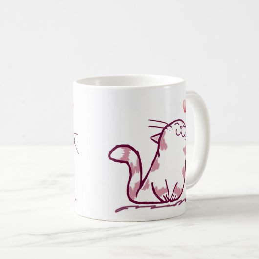 Kitty Liebe Kaffeetasse (VorderseiteRechts)