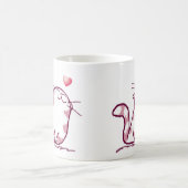 Kitty Liebe Kaffeetasse (Mittel)