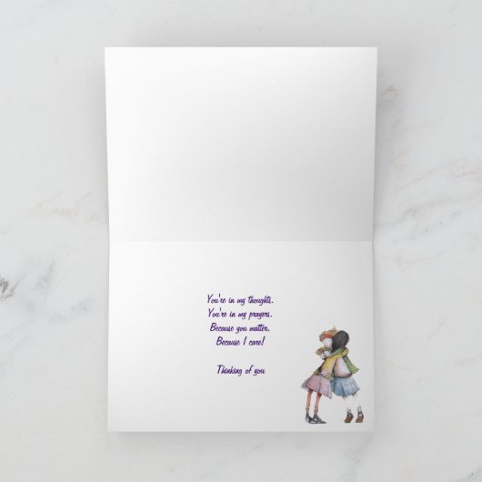 Kitty-Liebe Karte (Innenseite)