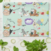 Kitty Liebe Küchentücher (Gefaltet)