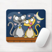 Kitty-Liebe-Mausunterlage Mousepad (Mit Mouse)