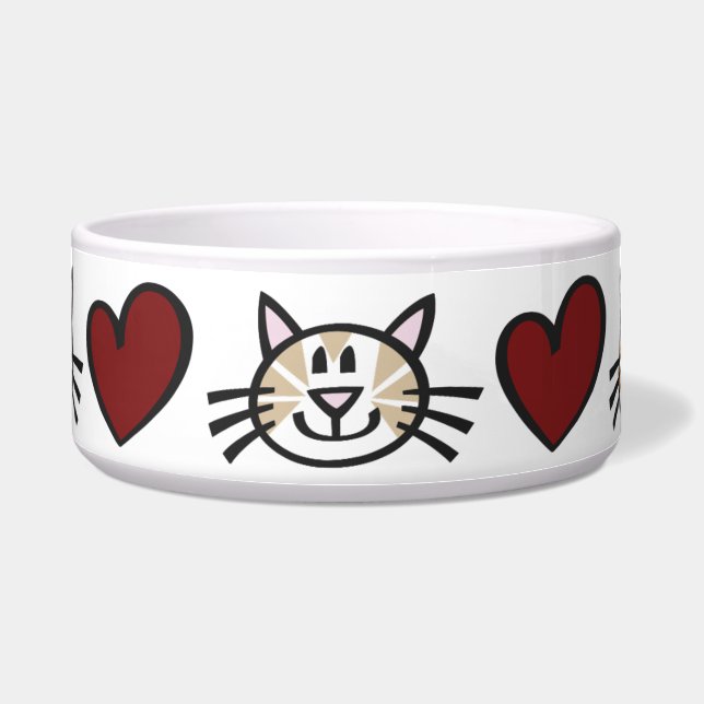 Kitty Liebe Pet Füttre Bowl Napf (Vorderseite)