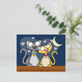 Kitty Liebe Postkarten (Stehend Vorderseite)