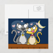 Kitty Liebe Postkarten (Vorne/Hinten)