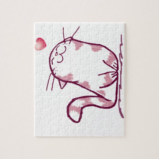 Kitty Liebe Puzzle (Vertikal)