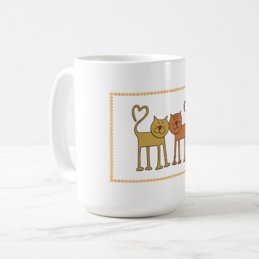 Kitty Liebe Tasse (Vorderseite Links)