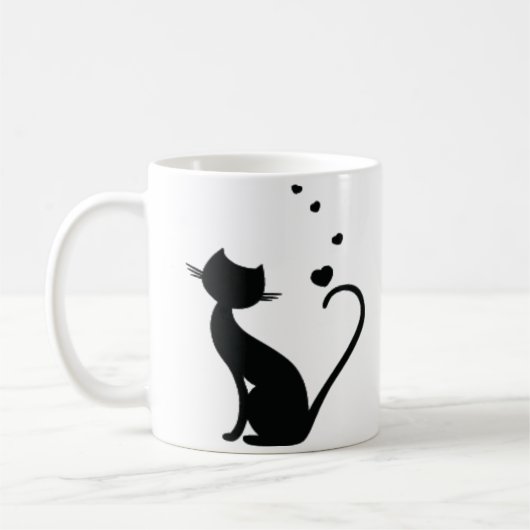 Kitty-Liebe-Tasse Kaffeetasse (Links)