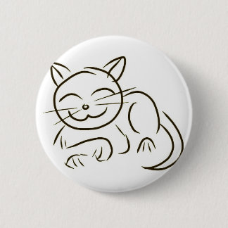 Kitty-Linie Zeichnen Button
