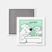 Kitty Litter Buffet Magnet (Vorderseite/Rückseite)