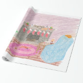 Kitty-mas Mischief Geschenkpapier (Ungerollt)