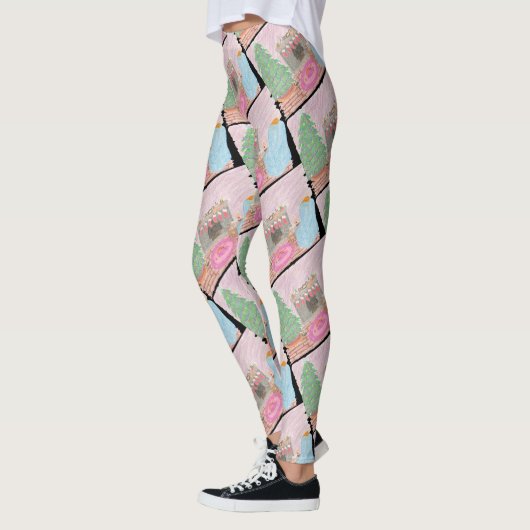 Kitty-mas Mischief Leggings (Links)