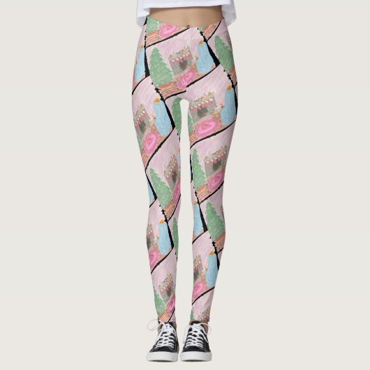 Kitty-mas Mischief Leggings (Vorderseite)