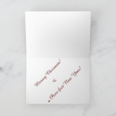 Kitty-mas Mischief (Weihnachten) Feiertagskarte (Innenseite)