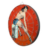 Kitty-Massen-Button oben Dartscheibe (Vorderseite rechts)