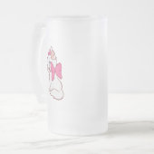 Kitty Mattglas Bierglas (Vorderseite Links)