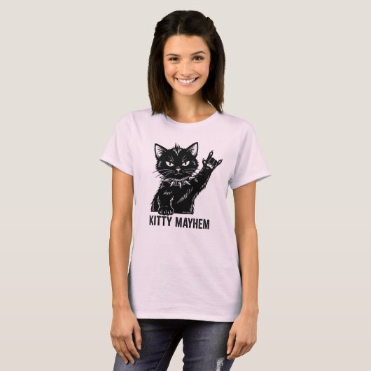 Kitty Mayhem T-Shirt (Vorne ganz)
