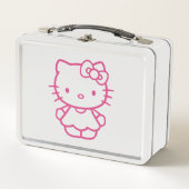 Kitty Metall Brotdose (Vorderseite)