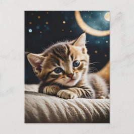 Kitty Moonlight Postkarte