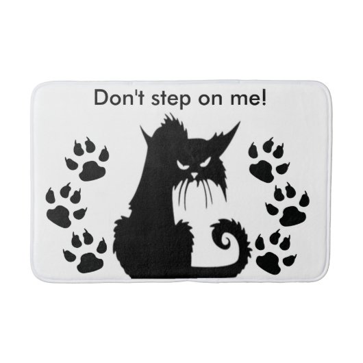 Kitty-Muster Badematte (Vorderseite)