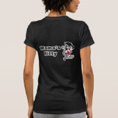 Kitty Mutter Shirt - Schwarzes (Rückseite)