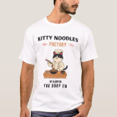 Kitty Noodles Factory T-Shirt (Vorderseite)