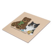 Kitty Not Pet Fliese (Seite)