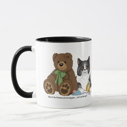 Kitty Not Pet Tasse (Links)