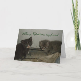 KITTY, NUR WEIHNACHTEN MEINER FREUNDKARTE