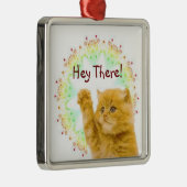 Kitty Ornament Aus Metall (Rechts)