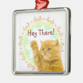 Kitty Ornament Aus Metall (Links)