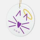 Kitty-Ornament in Erinnerung an JDW Keramik Ornament (Links)